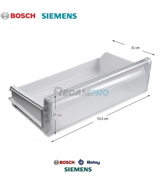 CAJÓN SUPERIOR FRIGORIFICO CONGELADOR BOSCH, BALAY, SIEMENS, KG49NA73 35BS1379