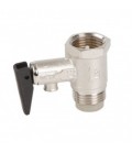 VÁLVULA SEGURIDAD TERMO FAGOR, EDESA, UNIVERSAL,  1 /2", 21x175mm, 8,5 Bar  03AG0500