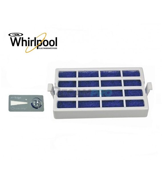 FILTRO FRIGORIFICO WHIRLPOO ANTIBACTERIAS ANTIOLOR  L ARC4110, ARC7690SX 480131000232
