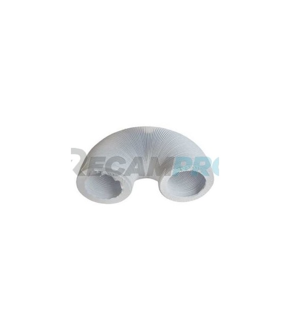 Tubo salida vapores para secadora, longitud 6m, diametro 102mm 03AG183