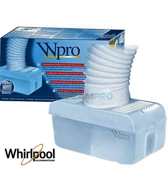 CONDENSADOR UNIVERSAL PARA VAPOR AGUA DE SECADORAS, DIÁMETRO EXTERIOR 9,8 CMS.  484000008815