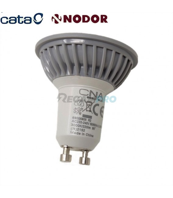 LAMPARA LED ORIGINAL CAMPANA EXTRACTORA CATA GU10, 3,5W R69005805