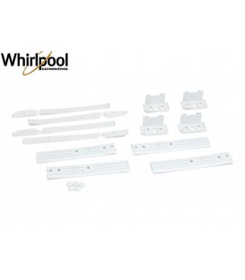 JUEGO DE GUIAS PARA FIJACIÓN DE PUERTA FRIGORÍFICO WHIRLPOOL 481231019131