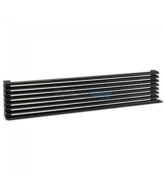 REJILLA VENTILACIÓN NEGRA 8 VARILLAS 90 CM REJI8NEGRA90