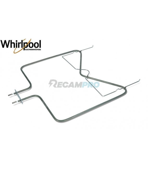 RESISTENCIA INFERIOR PARA HORNO IKEA, WHIRLPOOL 481010375734