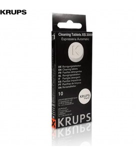 PASTILLAS LIMPIADORAS PARA CAFETERA KRUPS (PACK 10 UDS) XS300010