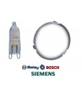 JUEGO REPARACIÓN HALÓGENO ARO CAMPANA EXTRACTORA BOSCH  00629023