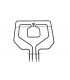 RESISTENCIA SUPERIOR GRILL PARA HORNO BALAY, BOSCH, SIEMENS 00688620