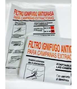 Filtro Campana Extractora Universal con Carbon Activo