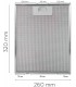 FILTRO CAMPANA EXTRACTORA TEKA, 40472918, 260X320 MM