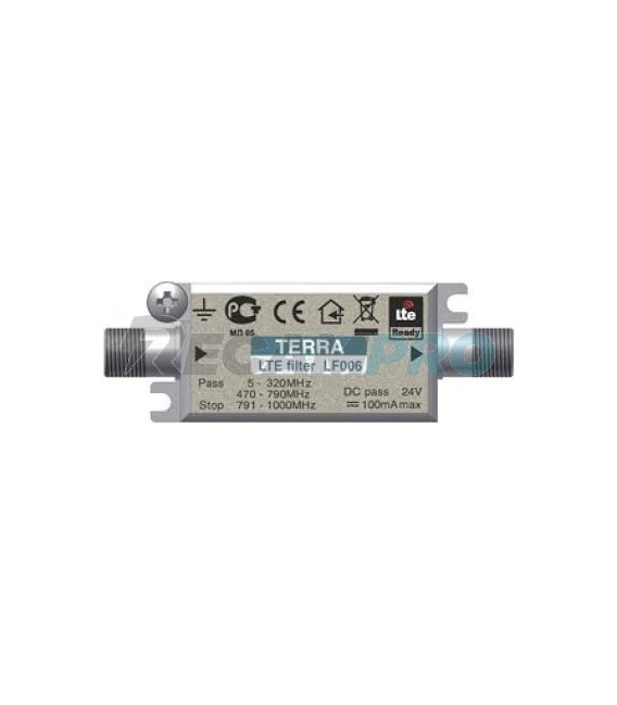 Filtro LTE 30DB 5-320 470-790/791-1000MHZ TE-LF006