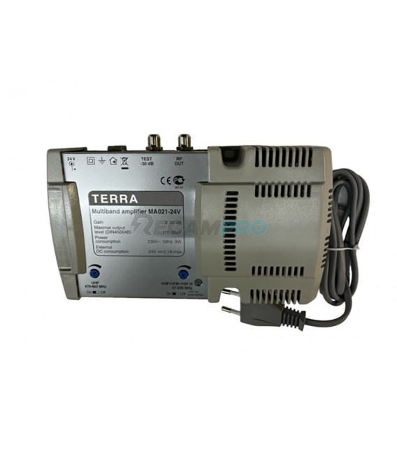 AMPLIFICADOR MULTIBANDA MA021-24V. TE-MA021