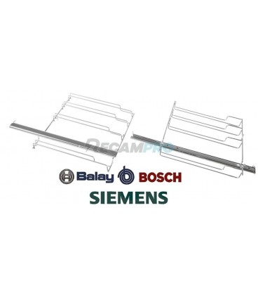 KIT GUÍAS EXTRAÍBLES HORNO BALAY, BOSCH, SIEMENS 17001706