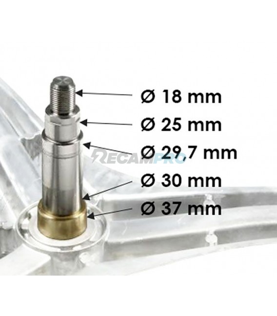 CRUCETA LAVADORA LG, WD80260T 4434ER1005B