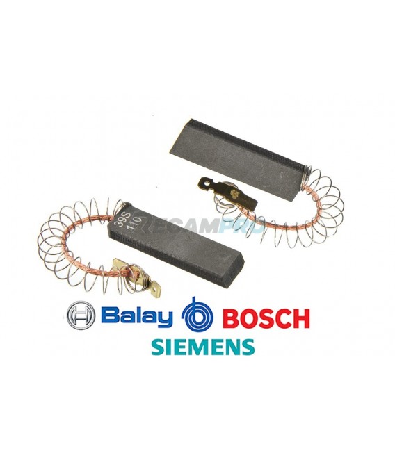 KIT 2 UDS ESCOBILLA PARA LAVADORA BALAY, BOSCH 5x12,5x42 mm 00605694