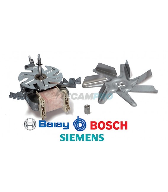 MOTOR VENTILADOR COMPLETO HORNO BALAY, BOSCH, SIEMENS 12030997