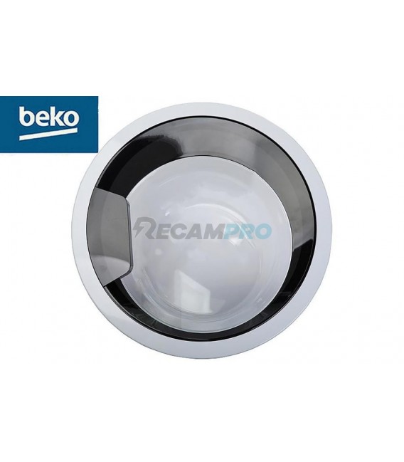 PUERTA COMPLETA LAVADORA BEKO 2431000500