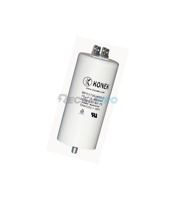 CONDENSADOR PERMANENTE 70MF, 450V  12AG029
