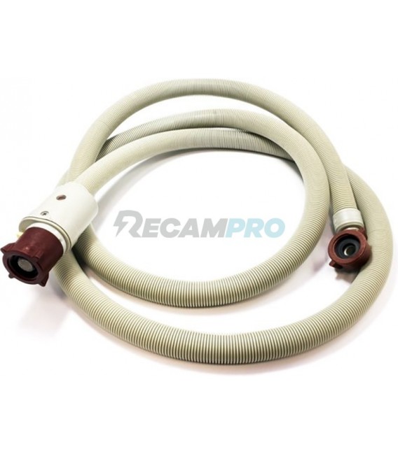 TUBO ENTRADA AQUA STOP LAVADORA, LAVAVAJILLAS  WHIRLPOO 2.5M C00380126