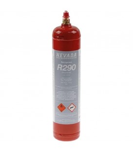 GAS REFRIGERANTE R290, ENVASE 370GR 25FR290