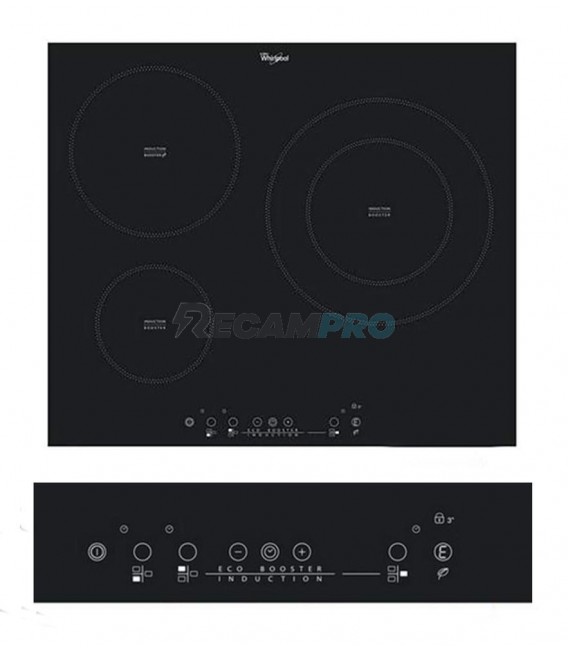 CRISTAL VITROCERAMICA WHIRPOOL ACM 865 481010742897